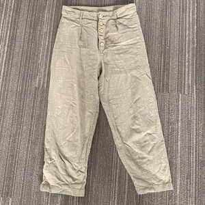 Urban outfitters linen button pants